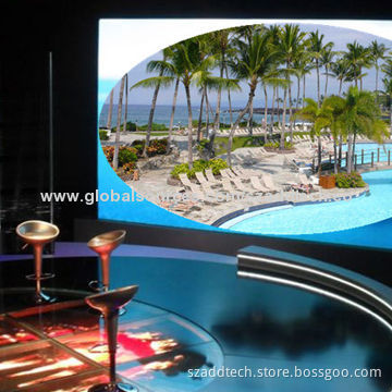 3mm Indoor LED Display for TV Station Background Using, Installed in Paraguay